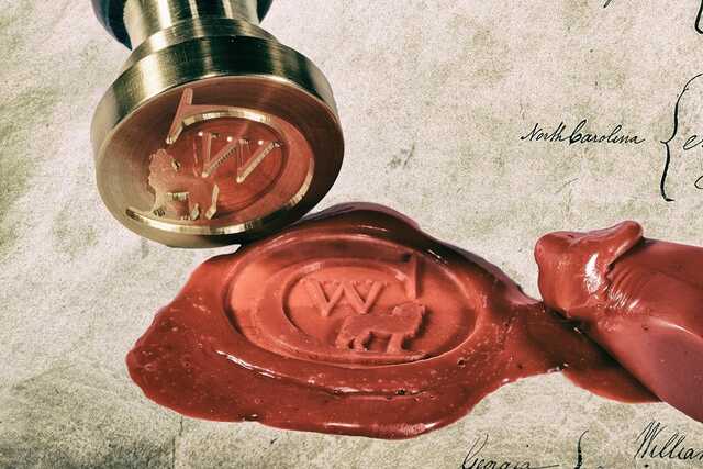 Wax Seal on letter