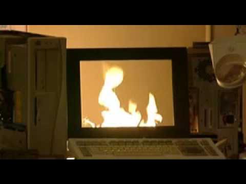 Even if the computer is on fire